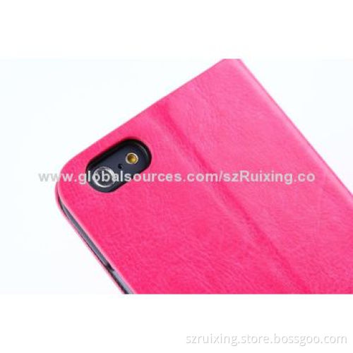 New PU Leather Phone Case for iPhone 6 with Stand Function